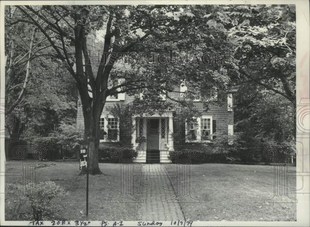 1979 Press Photo Home on Stratford Road in Schenectady, New York - tua16652 - Historic Images