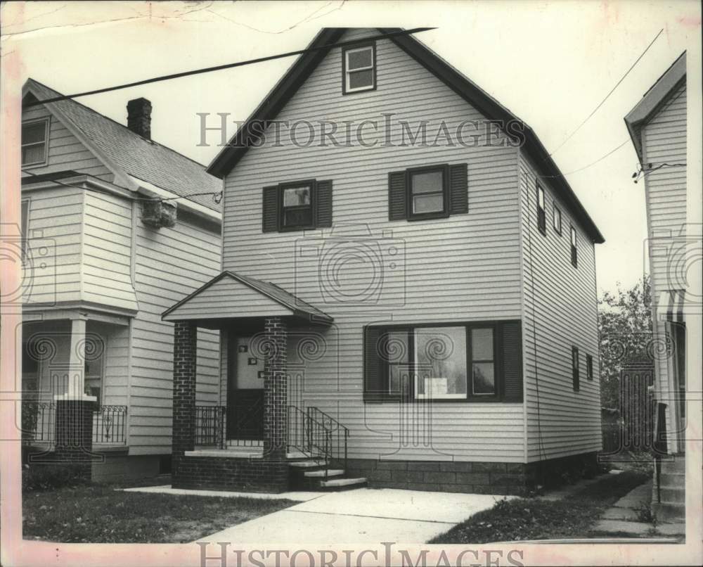 1979 Press Photo Schenectady, New York home renovated by area students - Historic Images