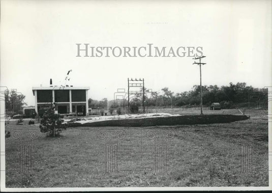 1980 Press Photo Sludge pile at Schenectady, New York Sewage Plant - tua16846 - Historic Images