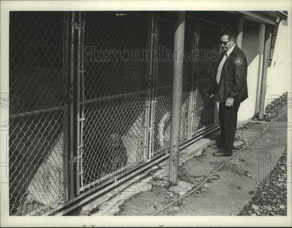 1979 Jim Provost, Manager, Schenectady, NY County Animal Shelter - Historic Images