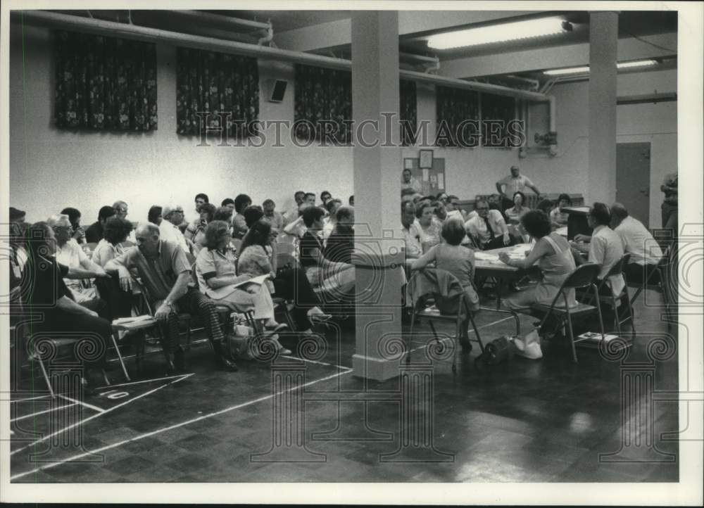 1979 Press Photo Schenectady County Conservative Party meets in New York - Historic Images