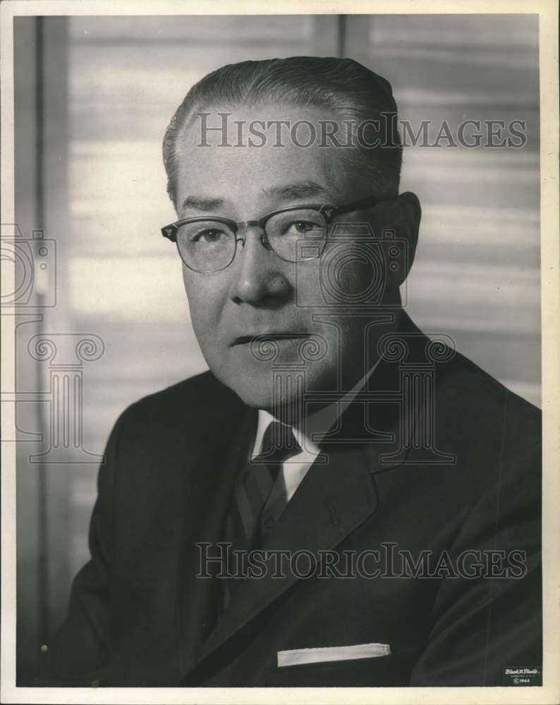 1965 Press Photo H. J. Parker, Manager of Relations and Utilities, GE, New York- Historic Images