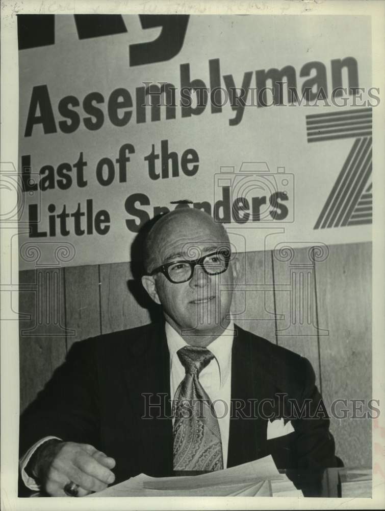 1972 Press Photo James Ryan is running for assemblyman in New York - tua23254-Historic Images