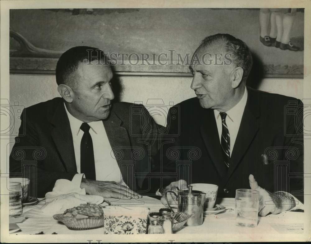 1964 Civil Service Employees Association (CSEA) officials, New York - Historic Images