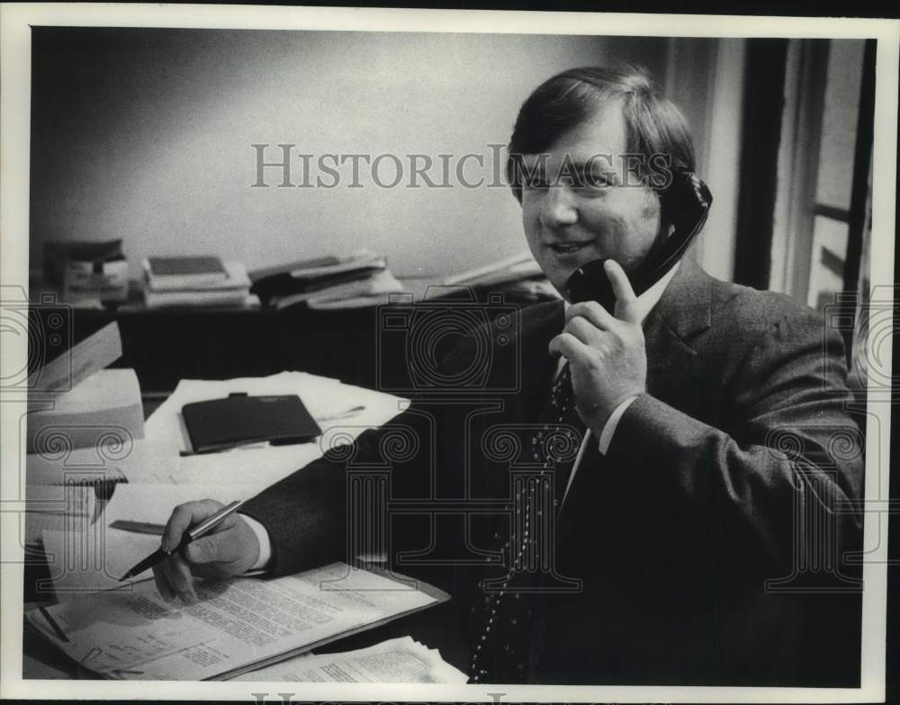 1980 James J. Ryan, Altamont, New York Attorney, in Albany - Historic Images