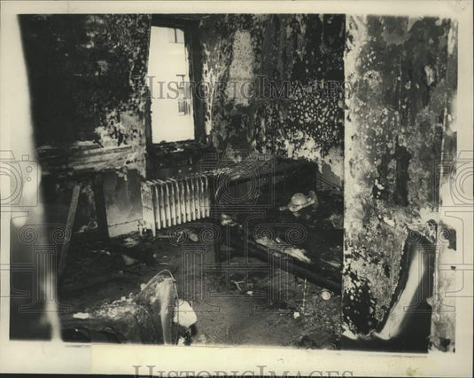 1985 Kimberly Lipscomb's body found in burned out apartment, Albany - Historic Images