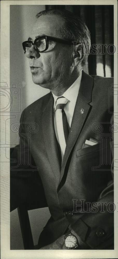 1970 J. Milton Patrick, American National Legion Commander, New York - Historic Images
