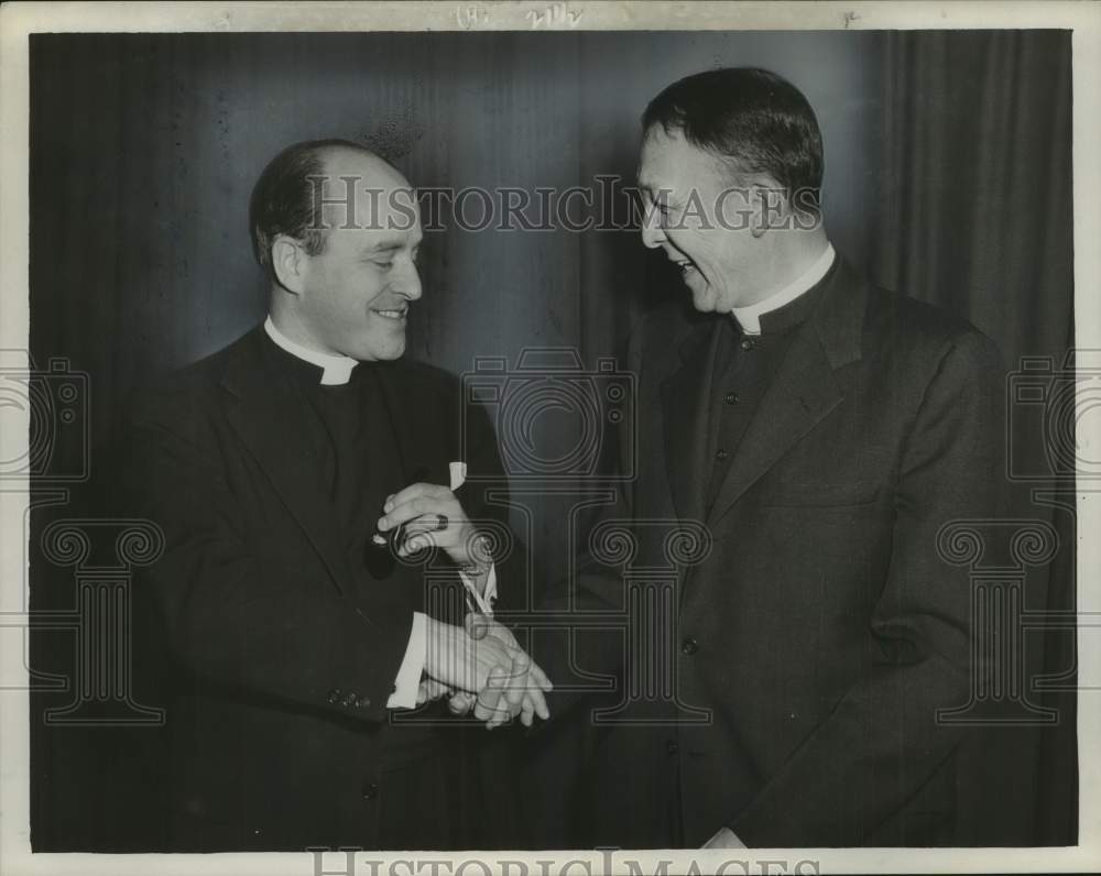 Reverends Graham Luckenbill &amp; Dr. Vine V. Deloria in New York - Historic Images