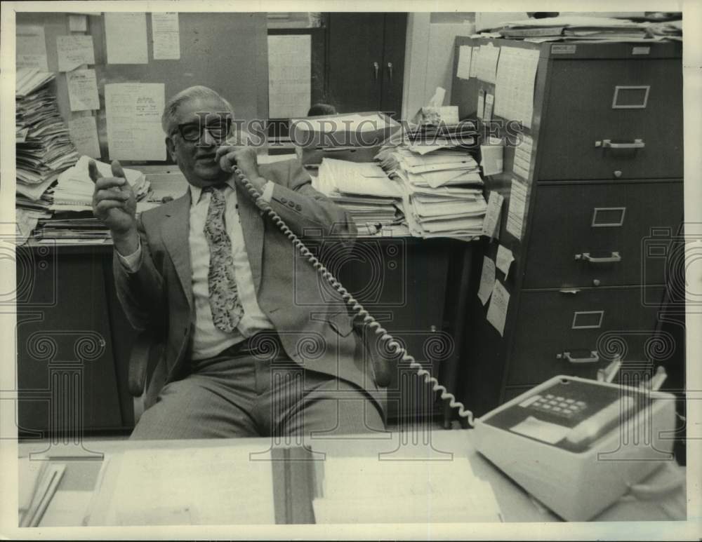 1985 Albert Shapiro, Commissioner of Finance, Schenectady, New York - Historic Images