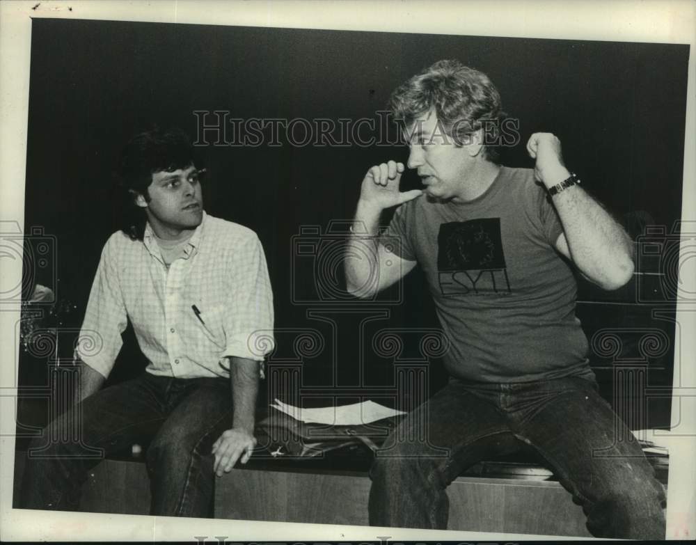 1981 Edmund Waterstreet, Director, in New York - Historic Images