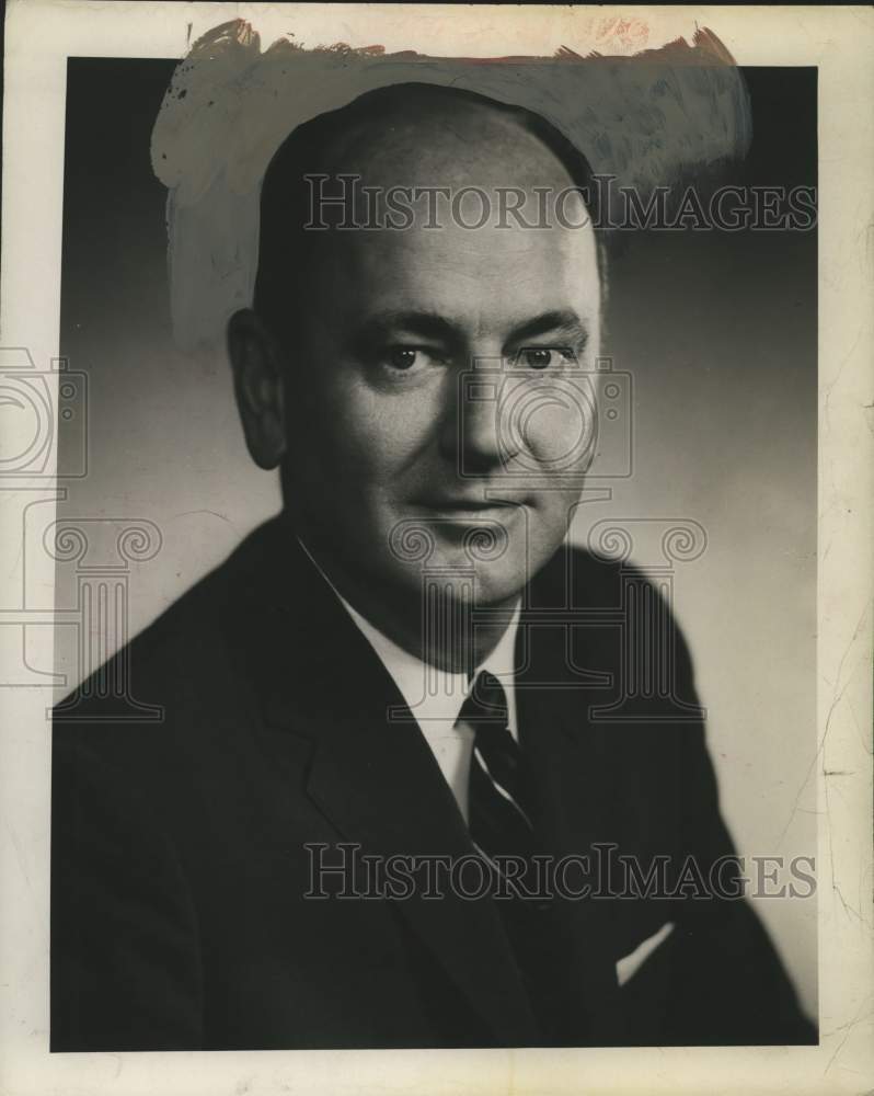 1961 Press Photo Donald E. Lynch, Public Relations Society of America, New York- Historic Images