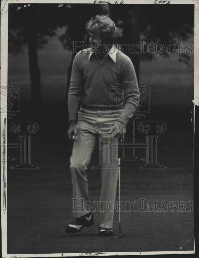 Press Photo Golfer Bill Moll during round in New York - tua28863 - Historic Images