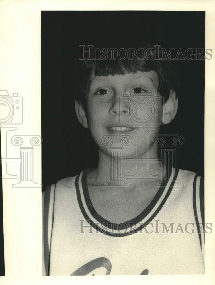 Basketball player Rick Galentino smiles for photo-Historic Images