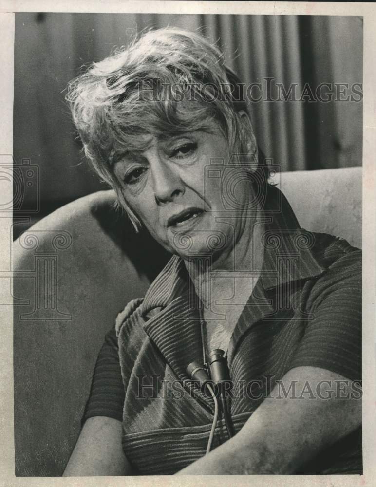 1970 Press Photo Marya Mannes, Author, in New York - Historic Images