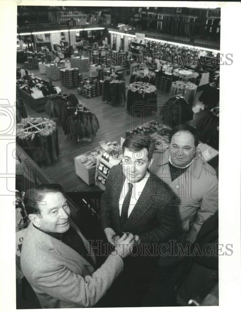 1993 Oscar Cramer, Joe Milot, &amp; Bob Signoracci in Cohoes, New York - Historic Images