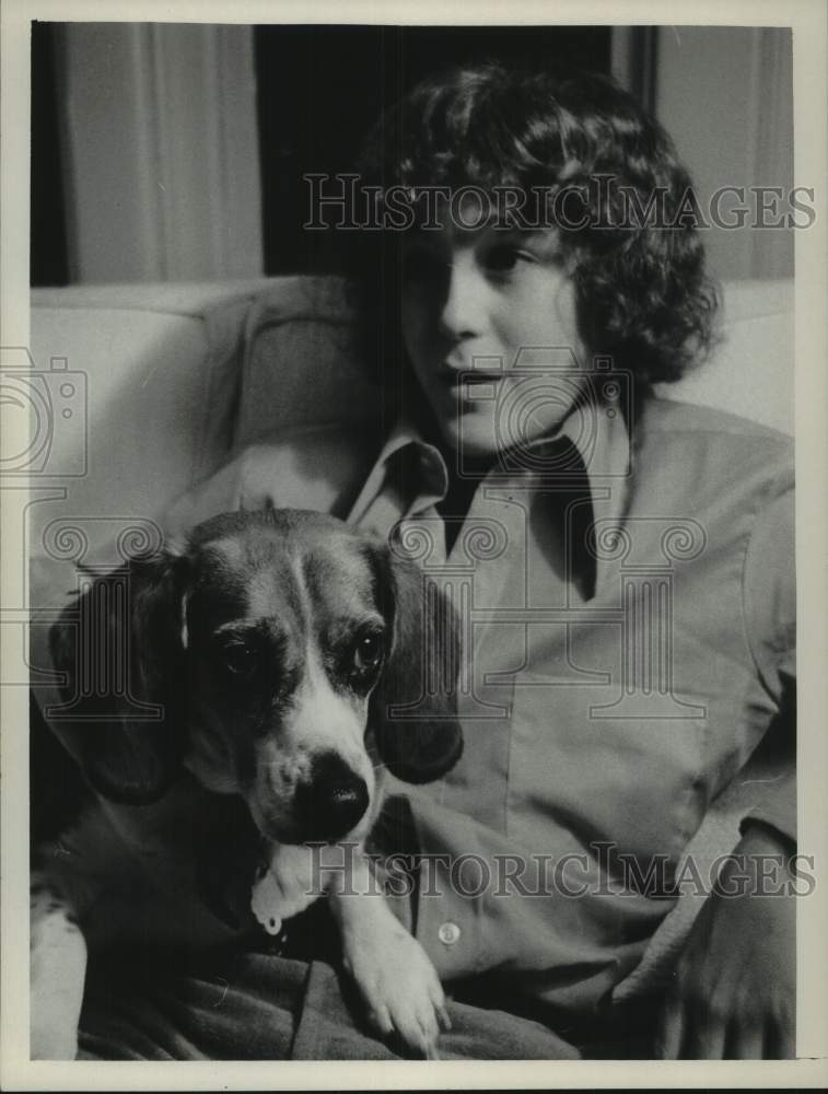 Richard Longley with his dog in New York - Historic Images