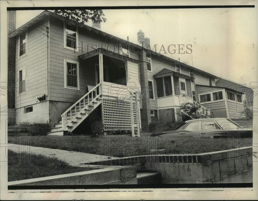 1973 Witherbee NY home of Mrs Charles Mandy, sister of Robert Garrow - Historic Images
