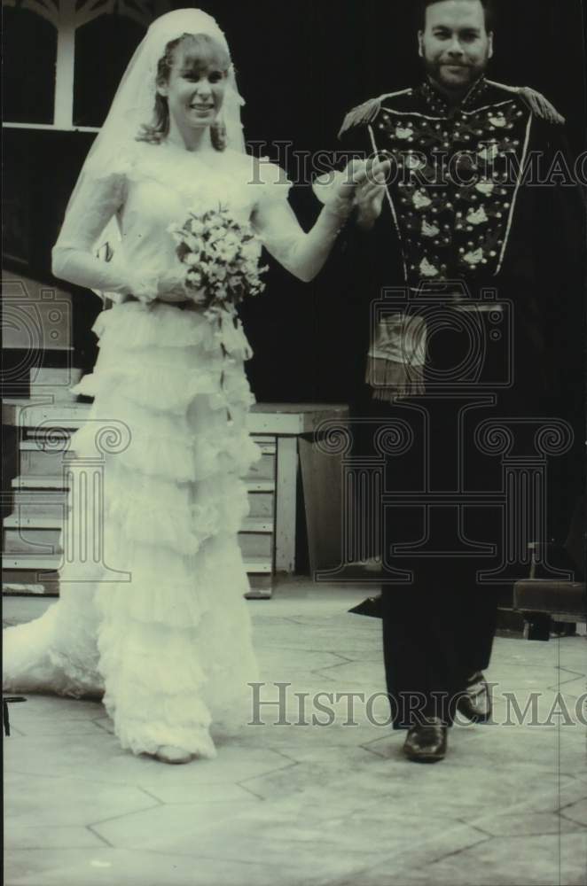 1989 Press Photo Cast of 'Sound of Music' at Mac Haydn Theatre, Chatham, NY- Historic Images