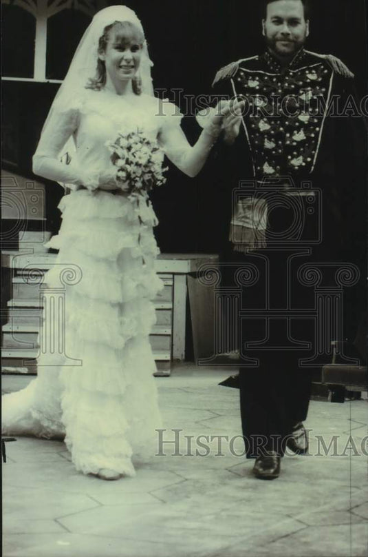 1989 Press Photo Cast of 'Sound of Music' at Mac Haydn Theatre, Chatham, NY- Historic Images