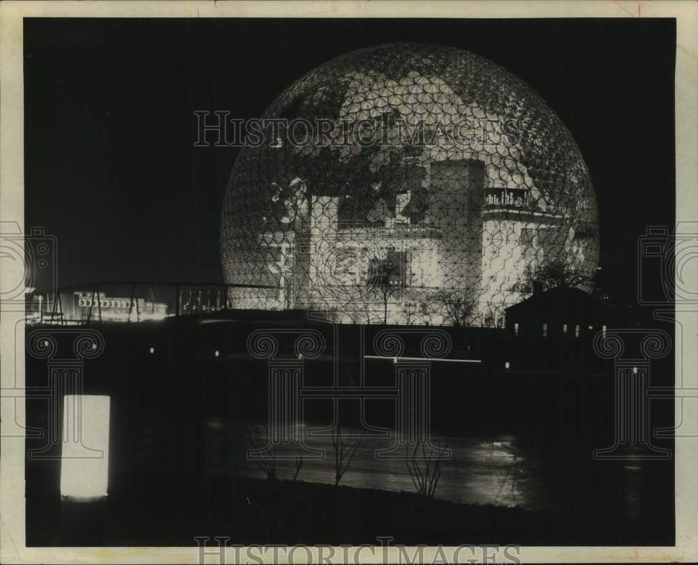 1967 Unites States pavilion at the Montreal Expo in Montreal, Canada - Historic Images