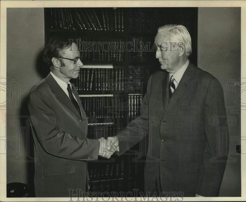 1971 Donald A. Mocharg & Clarence J. Herlitz in New York - Historic Images