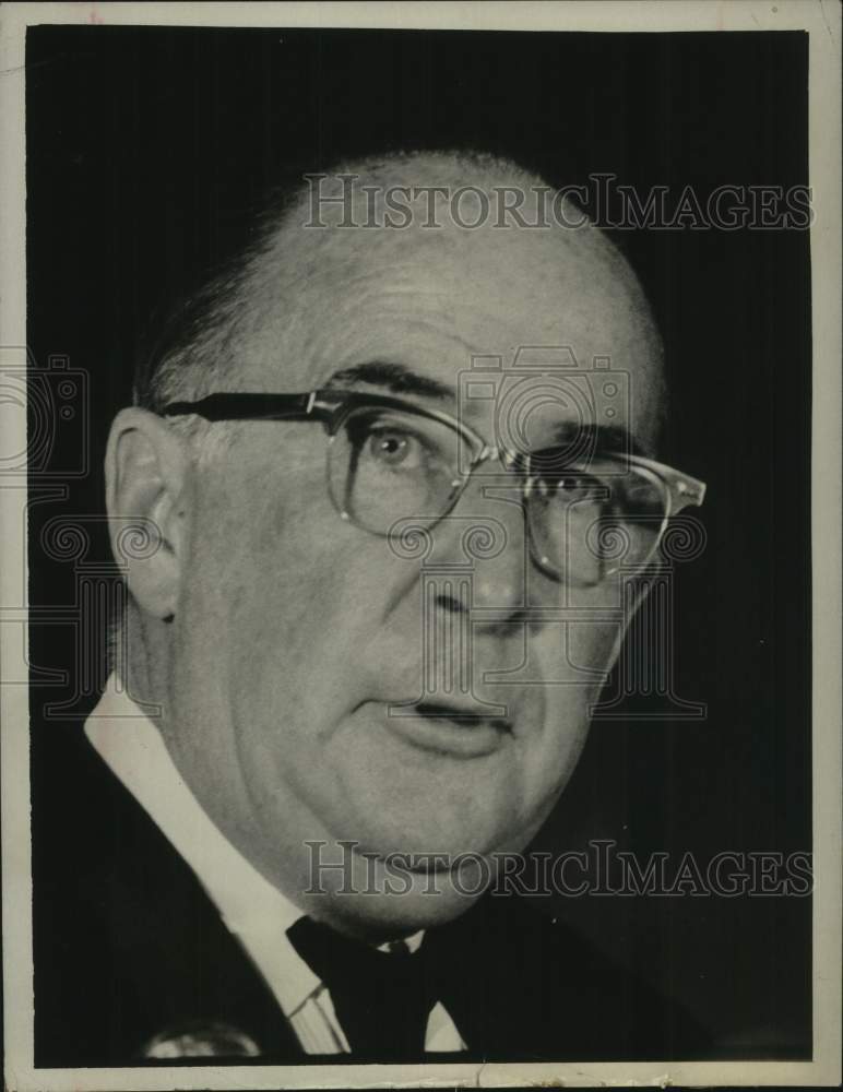 1971 US Attorney General John N. Mitchell, New York - Historic Images