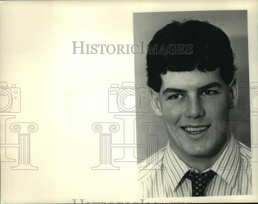 Joe Hogan of Hudson Falls High School, Hudson Falls, New York - Historic Images