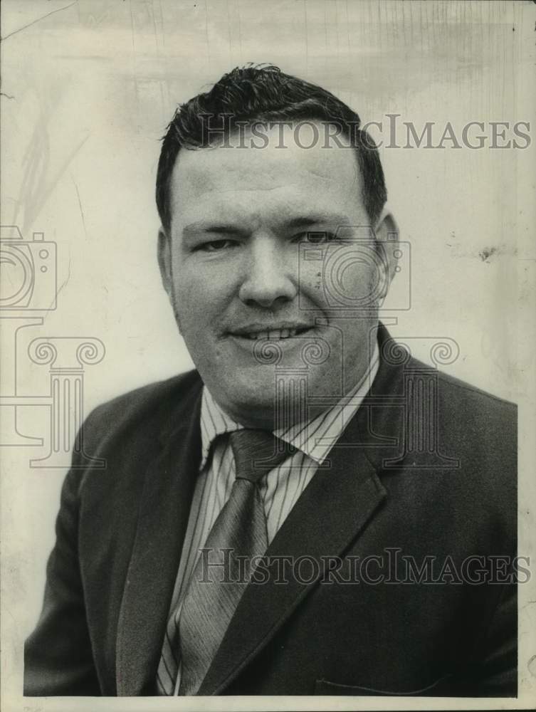 1971 William McLoughlin, Troy, New York School Board member - Historic Images