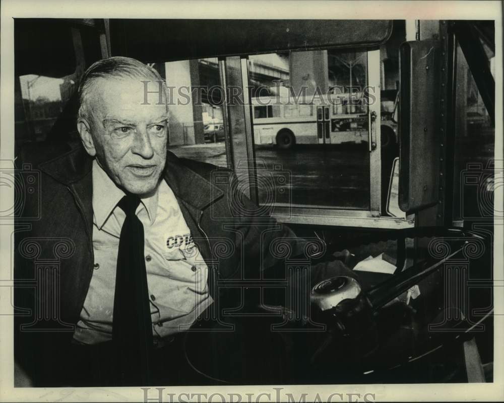 1982 Richard McAllister, Bus Driver, City of Albany, New York - Historic Images