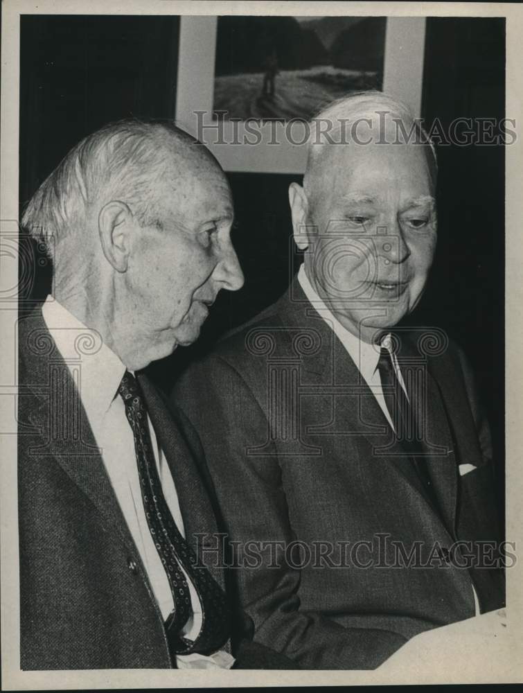 1967 Former New York officials attend law school reunion in Albany - Historic Images