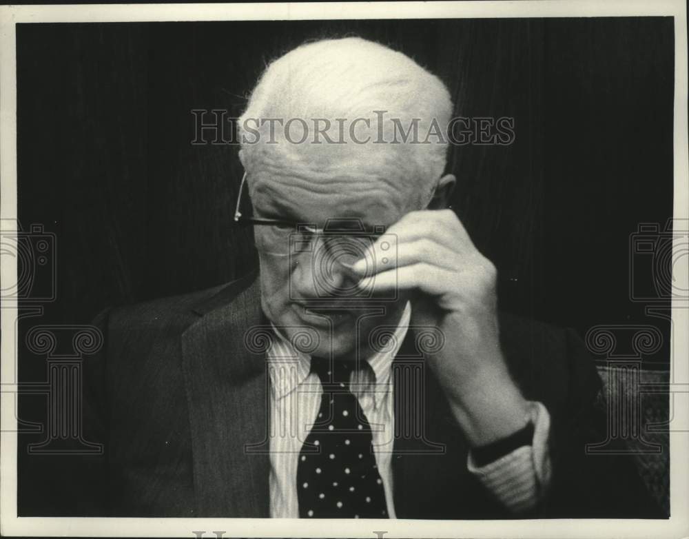 Press Photo Frank Wells McCabe, National Commercial Bank, Albany, New York - Historic Images