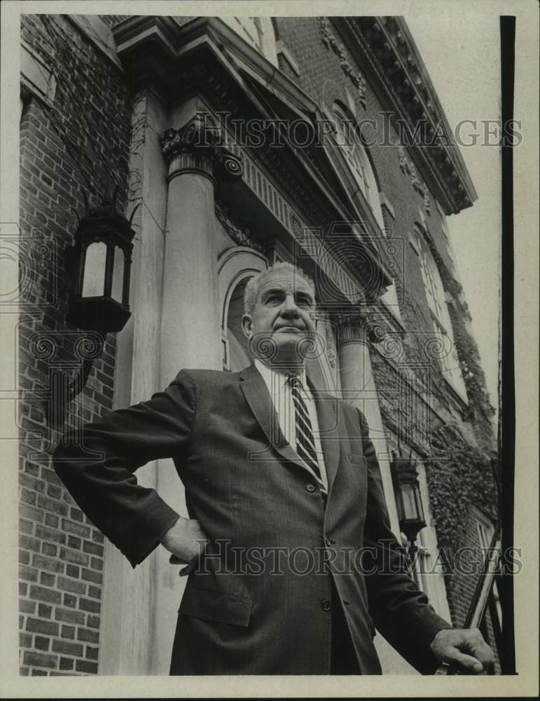 1970 Harry E. P. Meislahn, Headmaster, Albany Academy, New York - Historic Images