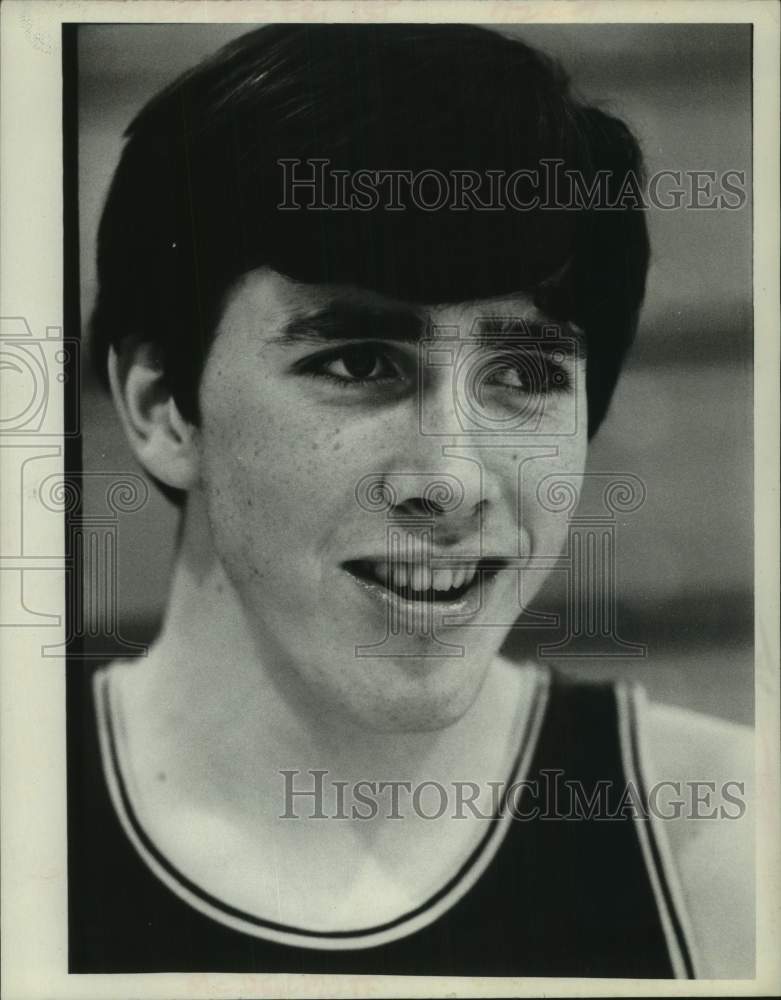 1973 Mike McDermott, St. Peter&#39;s basketball player, New York - Historic Images