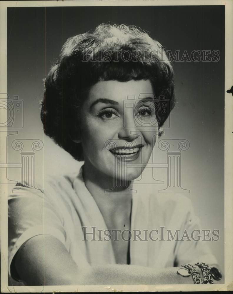 1961 Press Photo Actress Lydia Lane - Historic Images