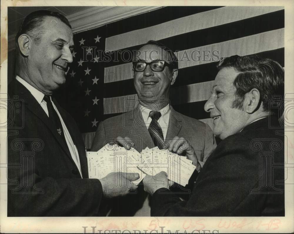 1972 Rotterdam, New York Democratic Club launches membership drive - Historic Images