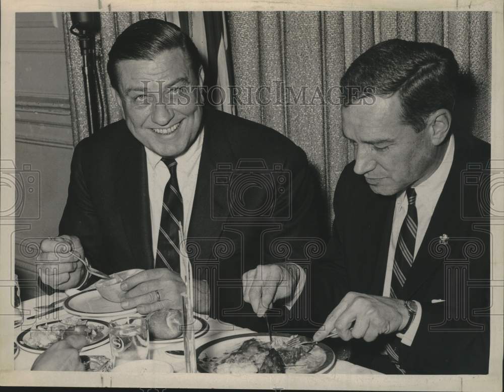 1964 Dinner during women&#39;s convention held in Albany, New York - Historic Images