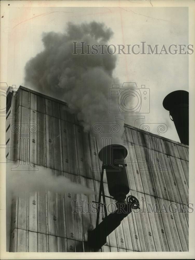 1961 Power plant for State Office Campus in Albany, New York - Historic Images