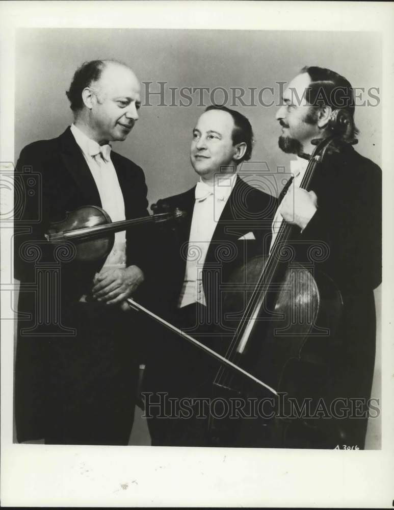 1981 Press Photo New York musical artists Beaux Arts Trio - Historic Images