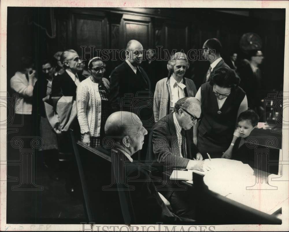 1972 Albany Common Council meeting at City Hall, Albany, New York - Historic Images