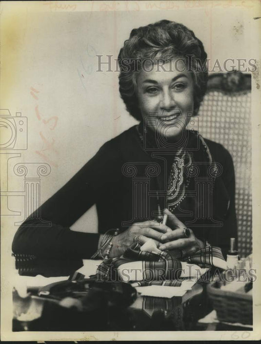 1971 Press Photo Anne Klein, New York - Historic Images