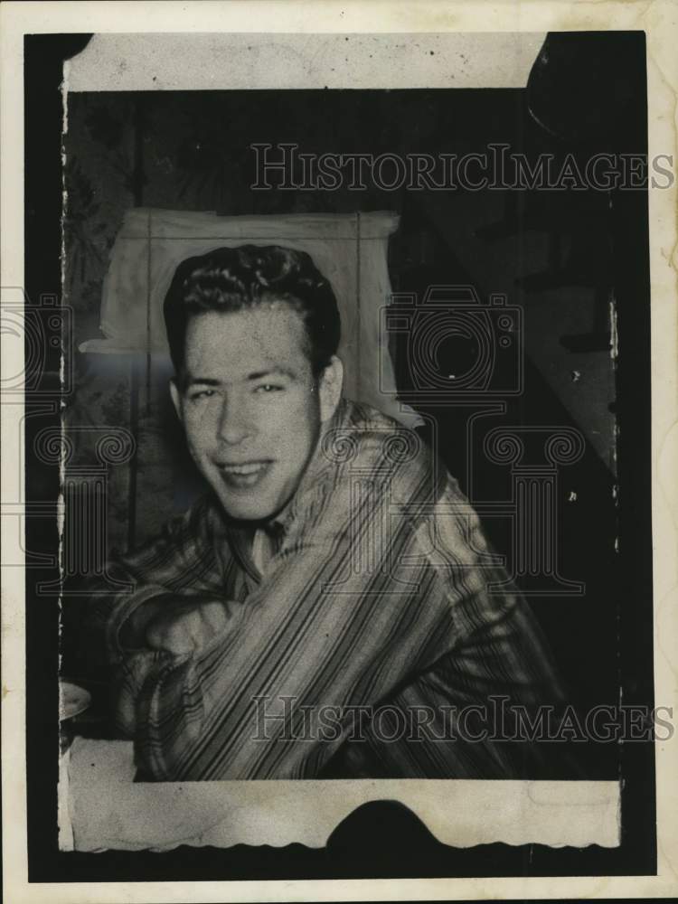 1962 Press Photo Herman Krug Jr., suspected of kidnapping his children, New York - Historic Images