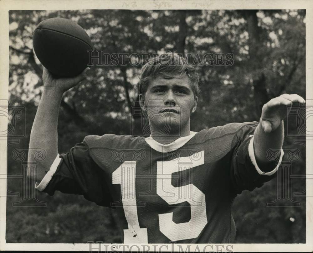 1970 Press Photo New York football player Dave Rearic - tua57167- Historic Images