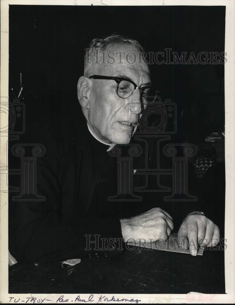 1974 Reverend Paul Korkemas, New York - Historic Images