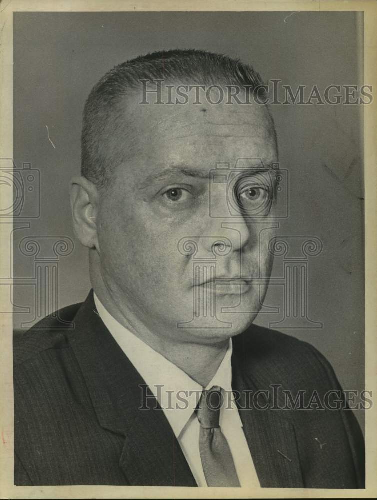 1968 Press Photo William A. Perrey Jr., Albany Area Chamber of Commerce, NY - Historic Images