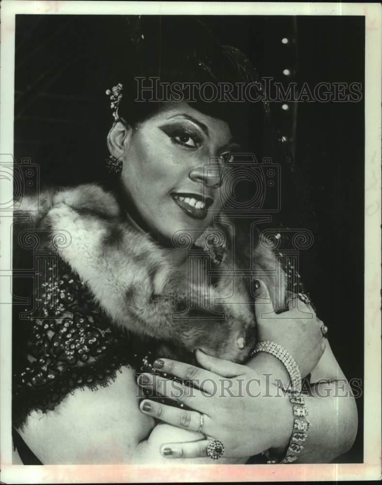 1980 Press Photo New York entertainer Celeste Annette - Historic Images