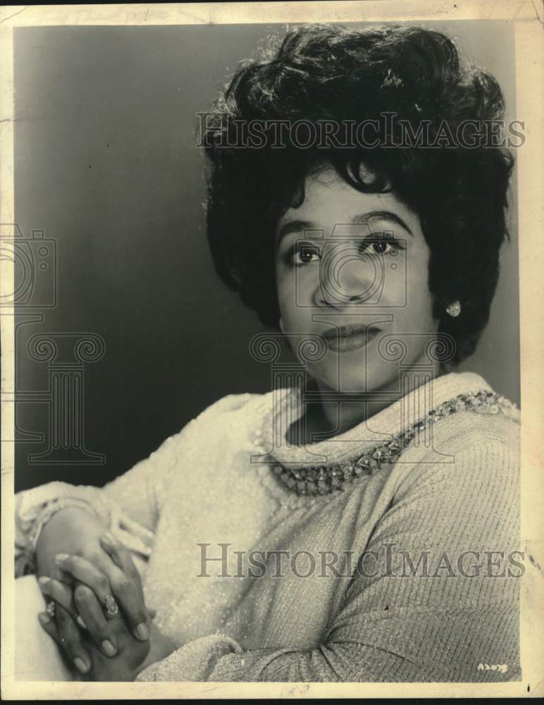 1973 Press Photo Betty Allen, Mezzo-Soprano, New York - Historic Images