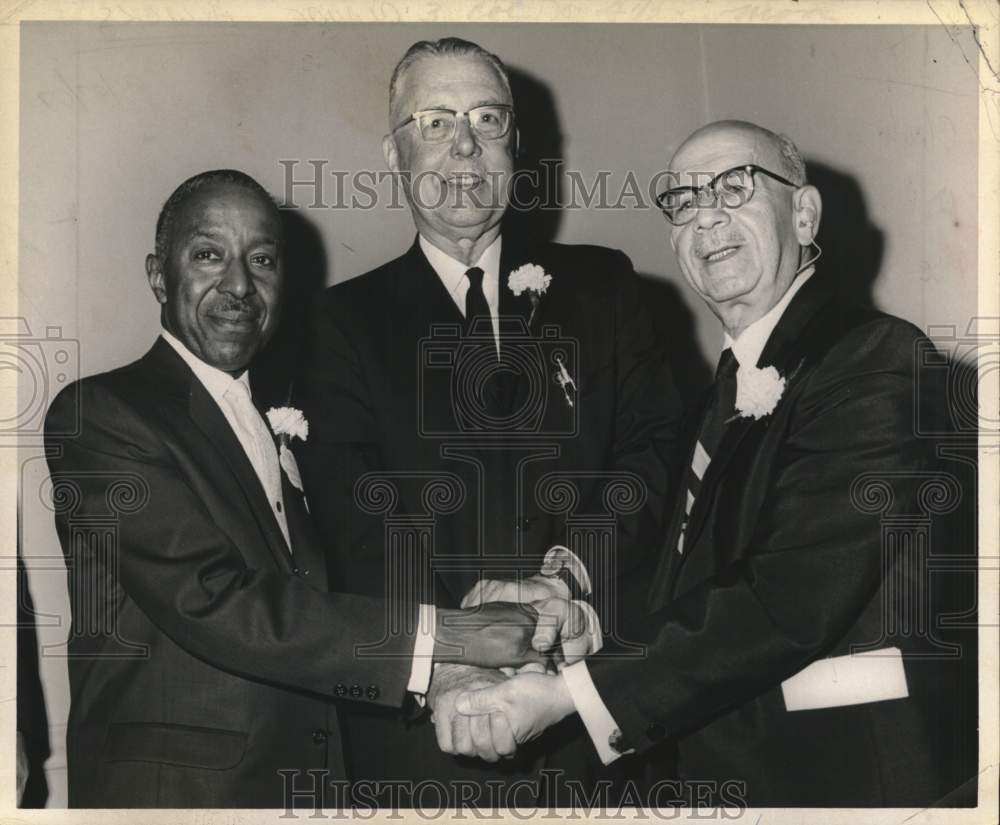 1967 Claude Allicks, M.P. Catherood & Abe Shavelson in New York-Historic Images