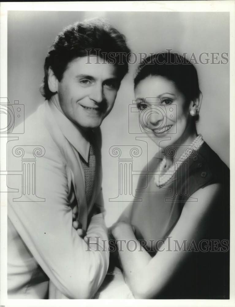 1982 Press Photo Mikhail Baryshnikov &amp; Dame Margo Fonteyn profiled on PBS - Historic Images