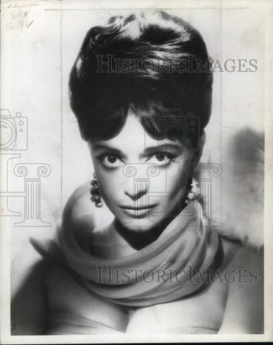 1967 Press Photo Italian singer Anna Marie Alberghetti - Historic Images