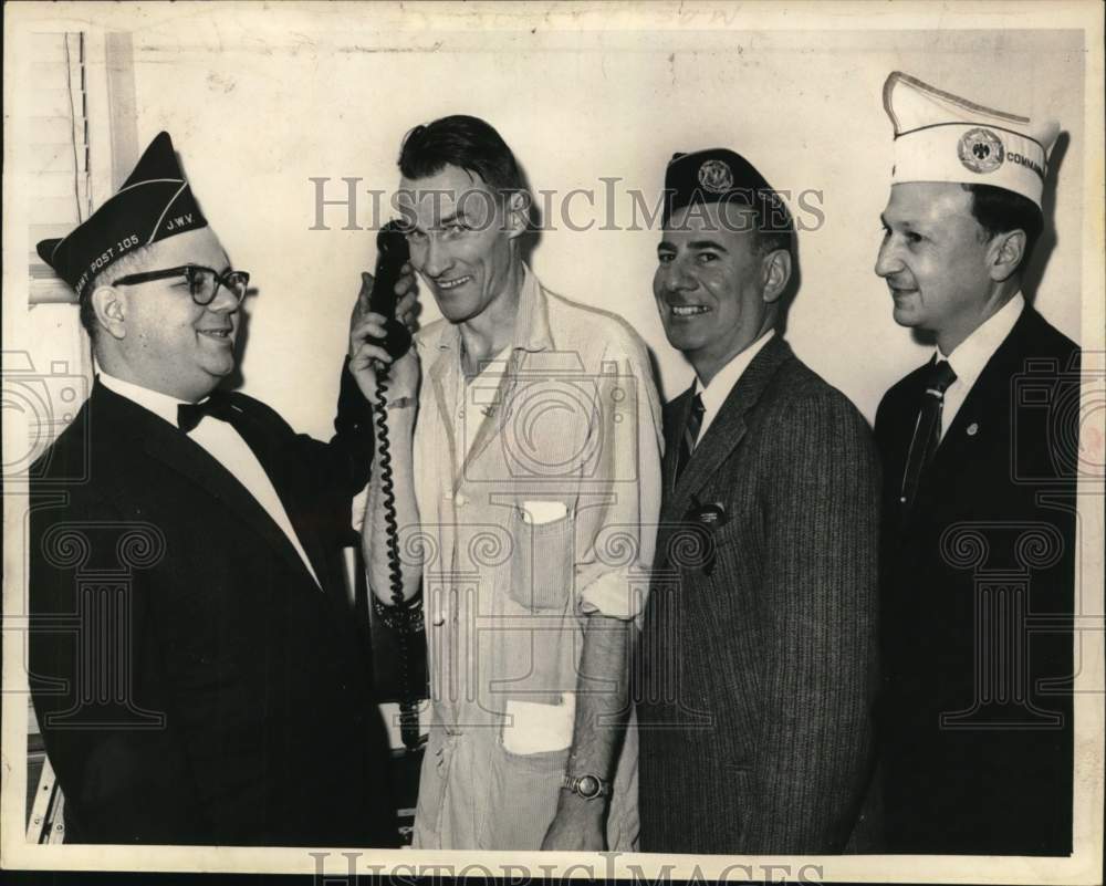 1965 Press Photo Operation Jingle Bells, Jewish War Veterans, Albany, New York - Historic Images